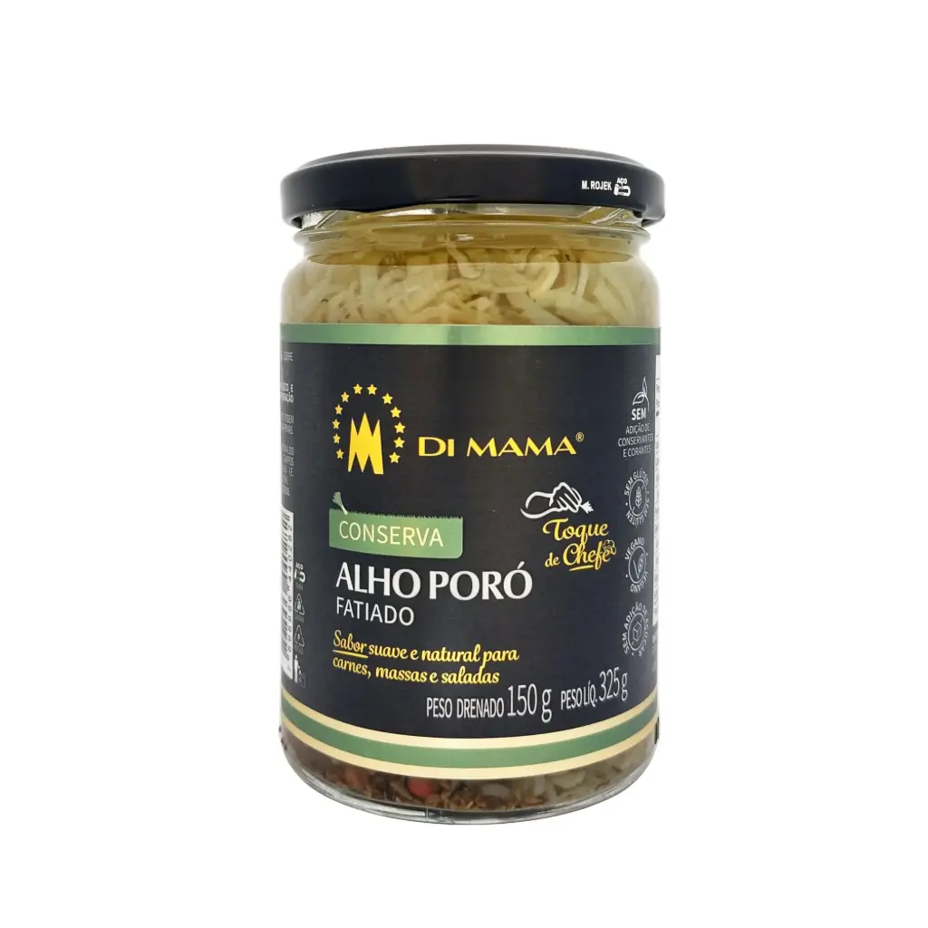[ALHF325] Conserva Alho Poró fatiado 325g