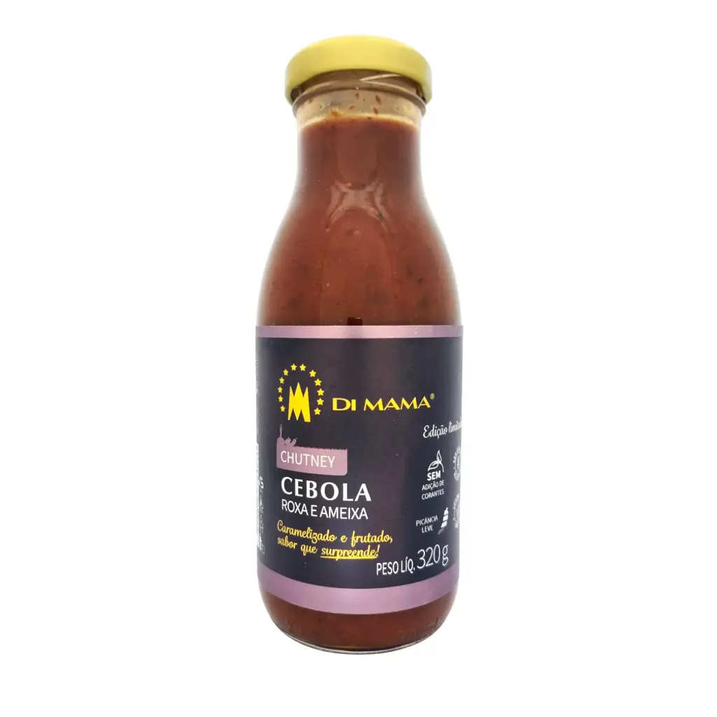 [CHCR320] Chutney de Cebola Roxa e Ameixa 320g